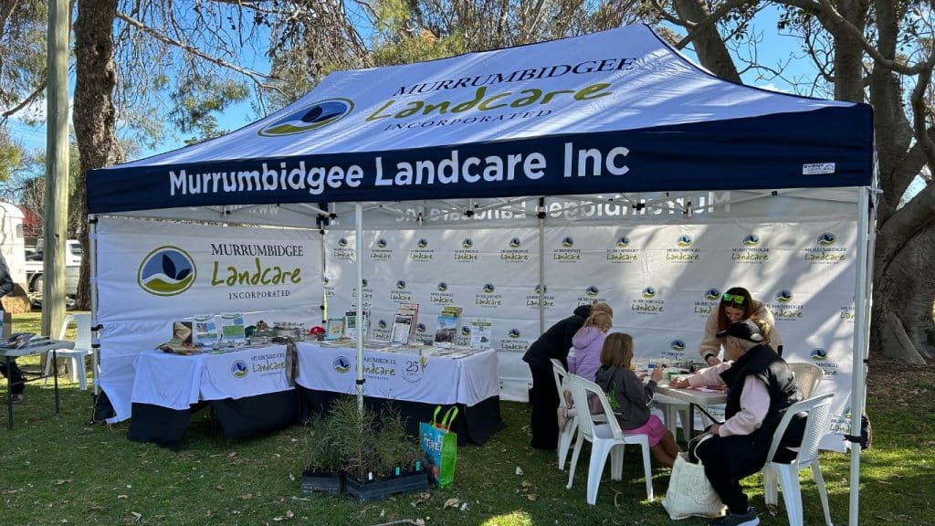 Landcare stall at Hay Show