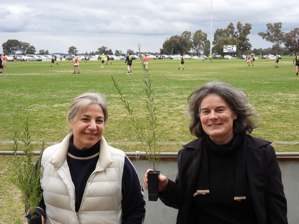 Free trees, farmers and footy – What a match!